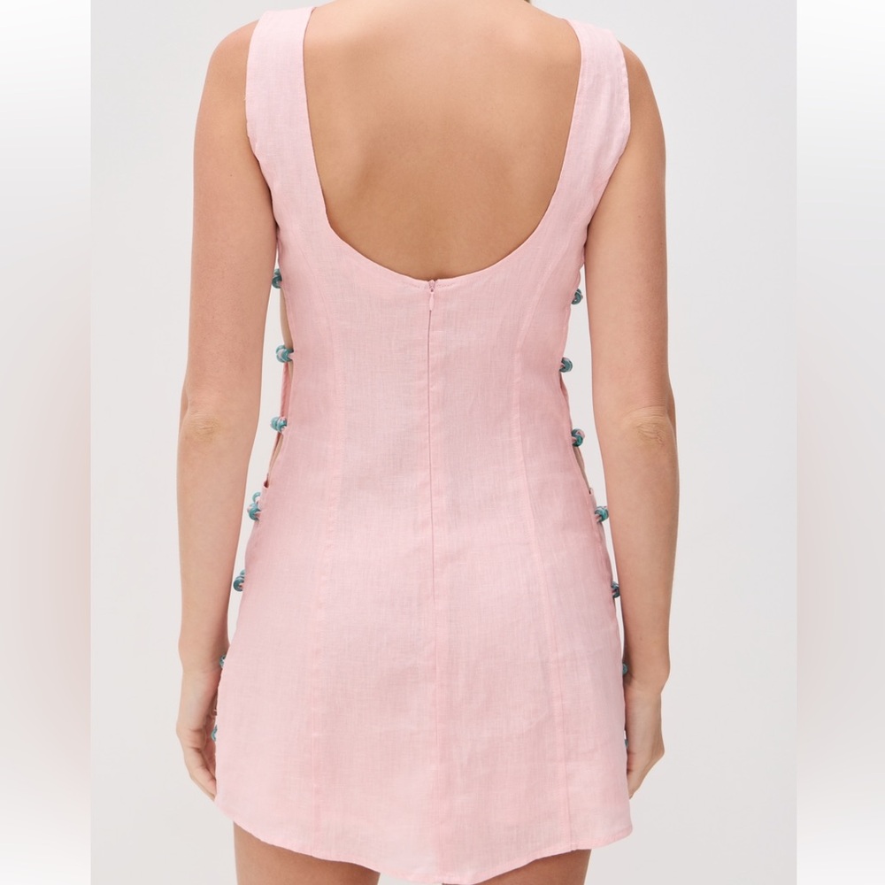 Linen Tia Mini Dress - Picture 2 of 6